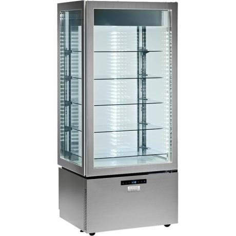 VETRINA VERTICALE REFRIGERATA -22 ÷ +5°C COLORE GRIGIO