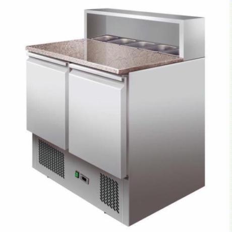 banco pizza refrigerato