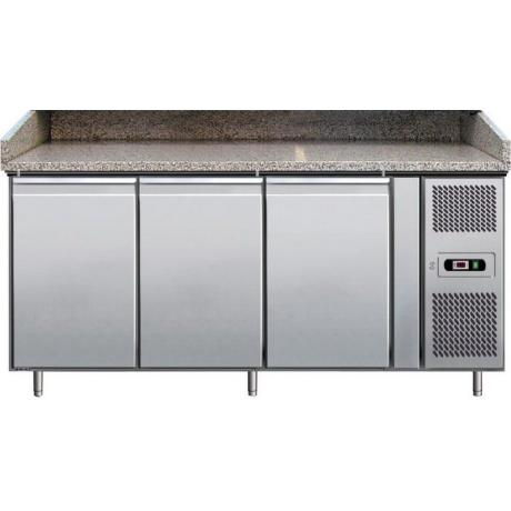 banco pizza refrigerato