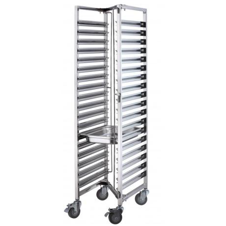 carrello inox di servizio portateglie