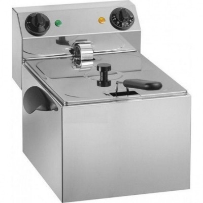 SAIAODI Friggitrice Ad Aria con Cestello Girevole, Friggitrice in Acciaio  Inox con Coperchio, Friggitrice a Gas Professionale per Cucina Domestica di  Ristoranti Commerciali : : Casa e cucina