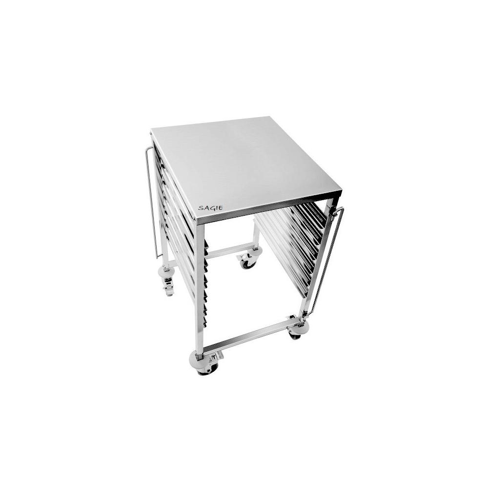 carrello inox di servizio portateglie