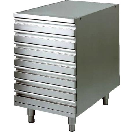 Cassettiera Interamente in Acciaio inox