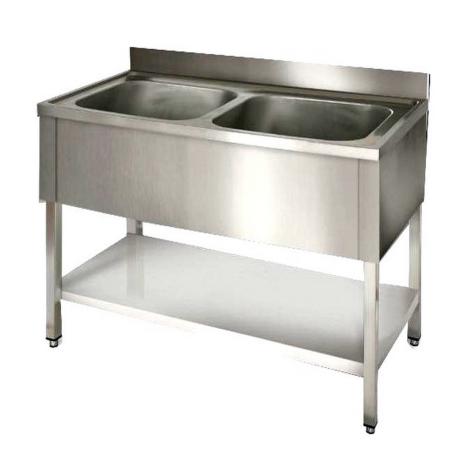 Lavello / lavatoio inox professionale per ristoranti, hotel, pizzerie