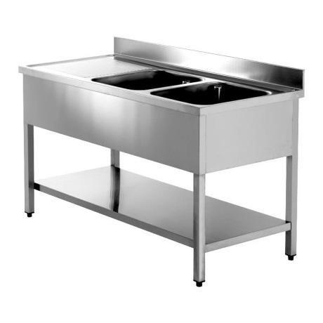 Lavello / lavatoio inox professionale per ristoranti, hotel, pizzerie