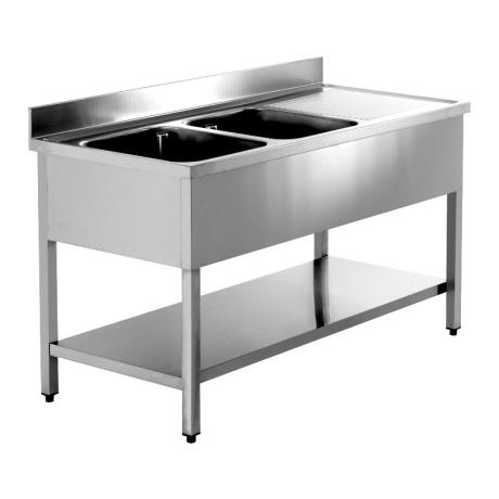 Lavello / lavatoio inox professionale per ristoranti, hotel, pizzerie