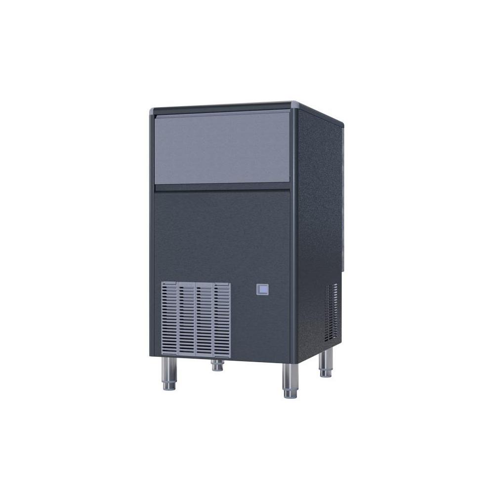 Produttore di Ghiaccio Cubetti Pieni 48 Kg 24/H Raffreddamento ad Acqua