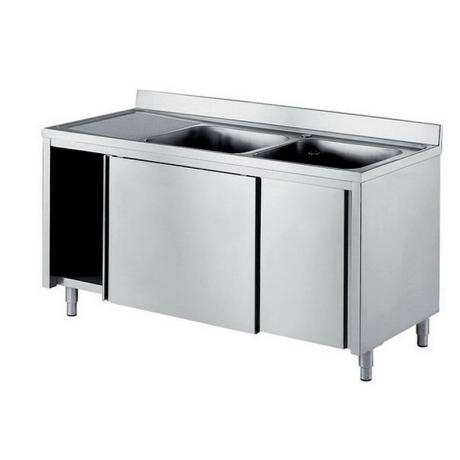 Lavello / lavatoio inox professionale per ristoranti, hotel, pizzerie