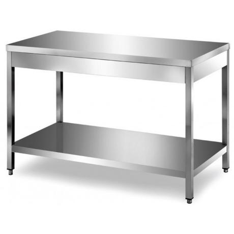 Tavolo da lavoro in acciaio inox
