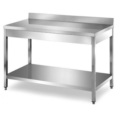 Tavolo inox professionale per ristoranti, hotel, pizzerie